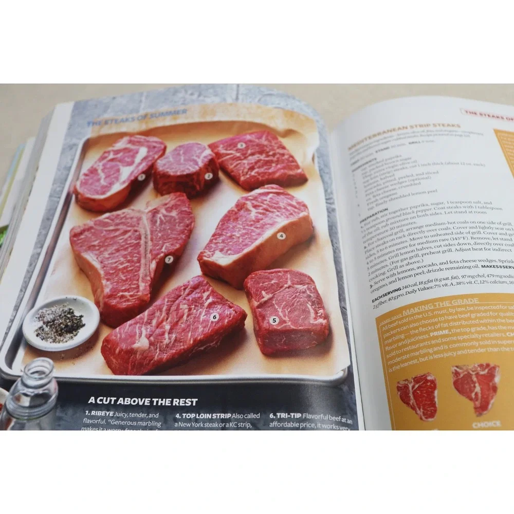 Better Homes and Gardens Annual Recipes 2008 Hardcover Cookbook 400+ Recipes